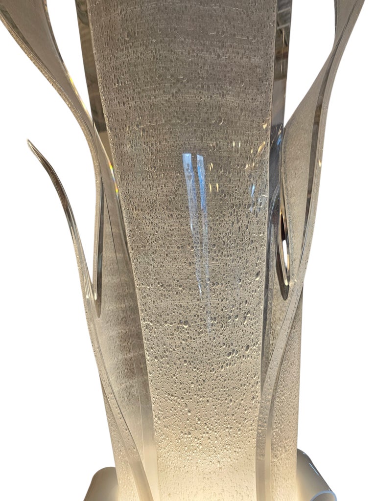 1990 Flame Floor Lamp by Shlomi Haziza | Chairish