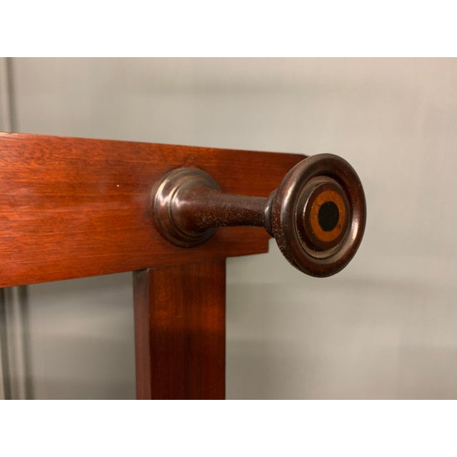 Arts and Crafts Inlaid Mahogany Hall Stand, 1900 For Sale - Image 13 of 18