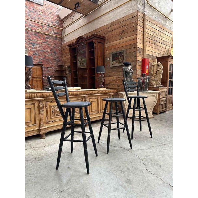 Bar Stools, Set of 3 For Sale - Image 9 of 9