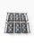 Metal Vintage Mid-Century Modern Stackable Red & Black Geometric Metal Wine Rack For Sale - Image 7 of 7