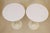 1960s Rare Matched Pair Knoll Eero Saarinen "Tulip" Atomic Space Age Modern Sculpture Tables '58 For Sale - Image 5 of 12