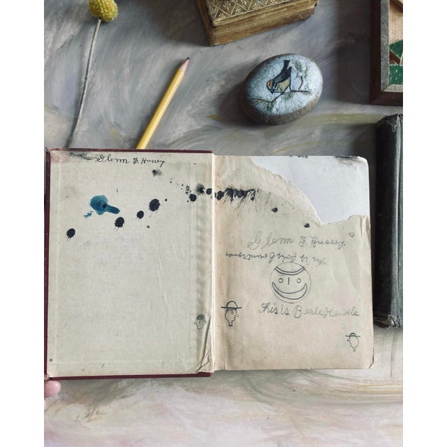 Paper 1915 & 1917 Pair of School Books Oral and Written English and Essentials of Arithmetic For Sale - Image 7 of 10