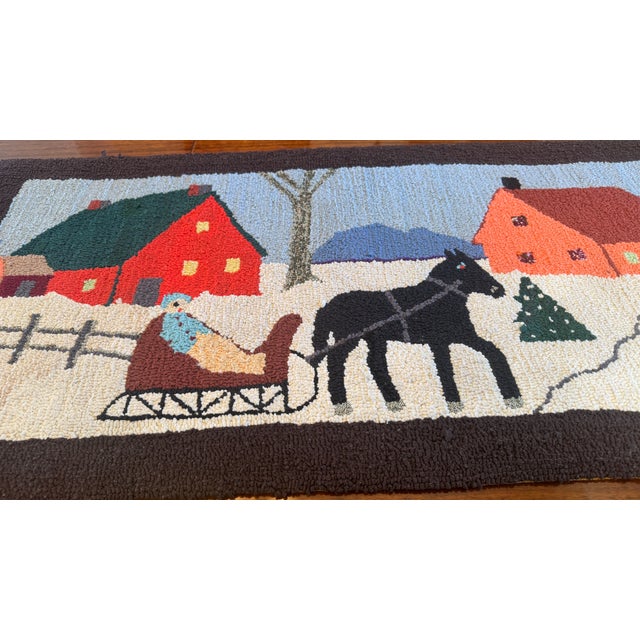Textile Antique Textile Handmade Folk Art C1910 Americana C1910 Provinance For Sale - Image 7 of 14