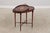 1930s English Edwardian Inlaid Mahogany Oval Tray Table For Sale - Image 5 of 15