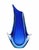 Blue Cobalt Blue Submerged Murano Glass Vase by Flavio Poli for Seguso, Italy, 1960s For Sale - Image 8 of 8