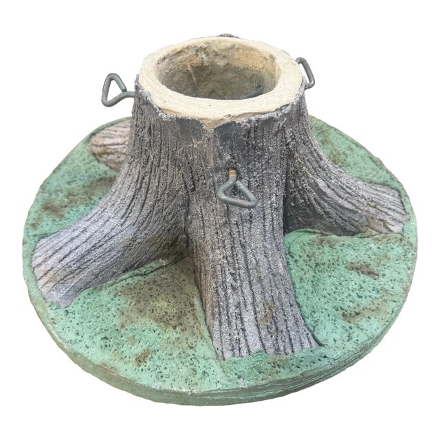 Vintage French Faux Bois Tree Stands For Sale