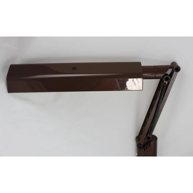 Brown Lucifer Desk Lamp from Fagerhult, 1970s For Sale - Image 3 of 7