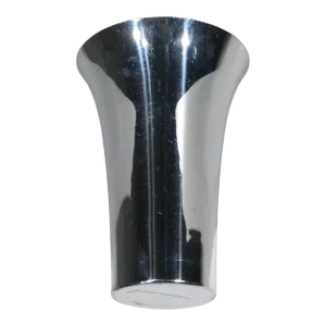 Art Deco Machine Age Chase Chrome Calyx Vase Model 03008 Circa 1930's