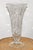 Stunning large early 20th Century ABP American Brilliant cut glass crystal vase. Flared out top & bottom, elegant waist,...