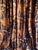 Strong in style this pair of curtains present an exotic decor of Bamboo and water plants , the design is a real success...