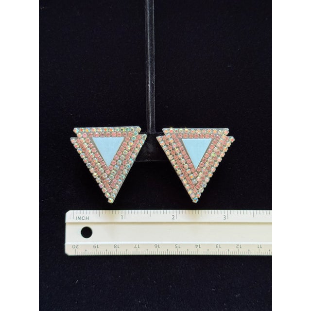 Assouline Signed Roxanne Assoulin Earrings, a Pair For Sale - Image 4 of 6