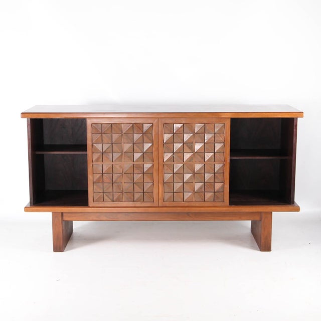 Wood Vintage Japanese Sideboard, 1970s For Sale - Image 7 of 11