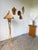 Wood Bamboo and Straw Floor Lamp, 1980 For Sale - Image 7 of 18