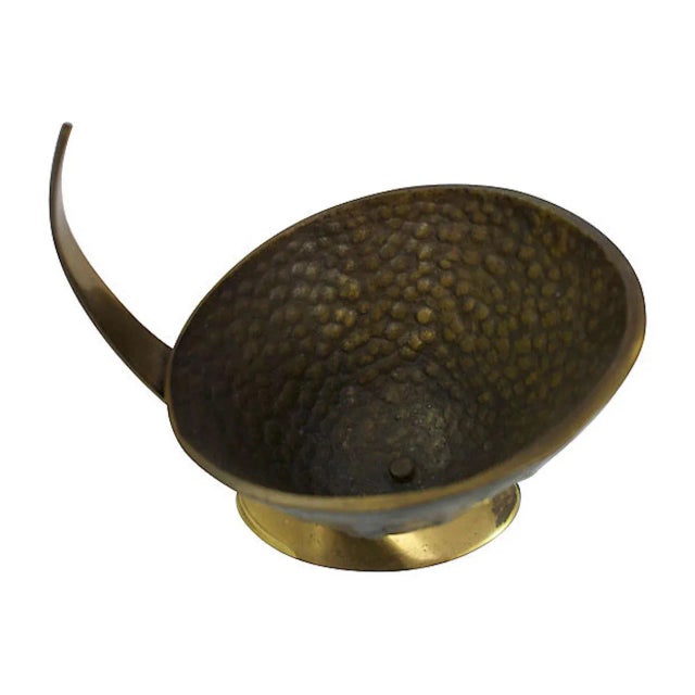 Mid-Century Modern Mid-Century Modern Brass Catchall For Sale - Image 3 of 5