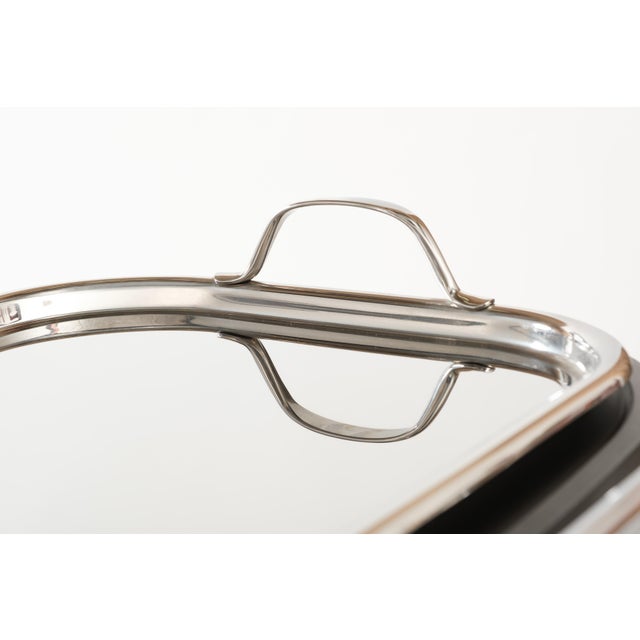 A very rare Enzo Mari for Zani & Zani Stainless Steel serving tray. Pair it with the Gastone Trolley and blow away your...