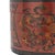 Chinese Lacquer Wedding Hat Box With Dragon & Phoenix Motif (18") For Sale - Image 4 of 11