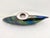 1950s Vintage White and Iridescent Ceramic N 6768 Bowl by Lusso, Italy, 1950s For Sale - Image 5 of 9