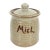 Vintage French Studio Pottery Honey Pot Jar For Sale