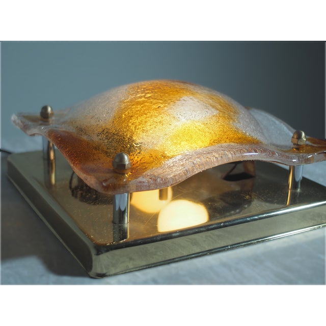 AVMazzega Wall Lights by Toni Zuccheri for A.V. Mazzega, 1970s, Set of 4 For Sale - Image 4 of 17