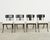 Neoclassical Michael Taylor Metal Klismos Garden Chairs Set of Four For Sale - Image 3 of 18