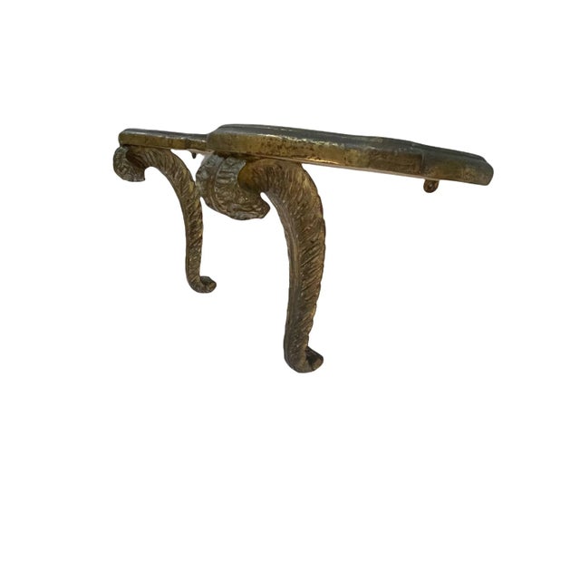 1950s Italian Console Wall Brackets - a Pair For Sale In New York - Image 6 of 8