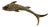 Vintage Golden Fish Brooch For Sale