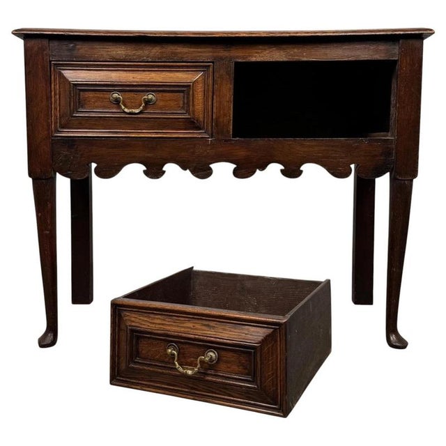 19th Century English Jacobean Oak Dresser Base For Sale - Image 4 of 13