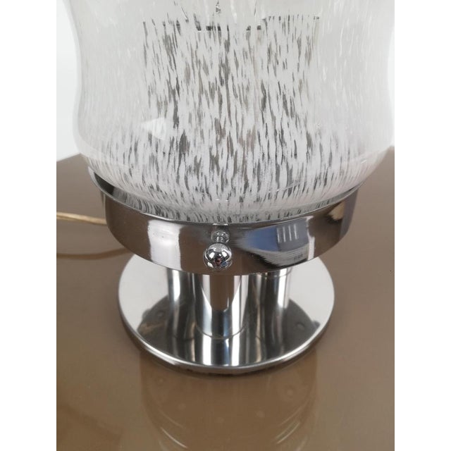 Murano Blown Glass Table Lamp, 1970s For Sale - Image 9 of 16