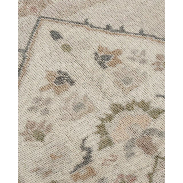 Vintage Turkish Oushak Rug 5'8 X 9'3 For Sale - Image 9 of 18