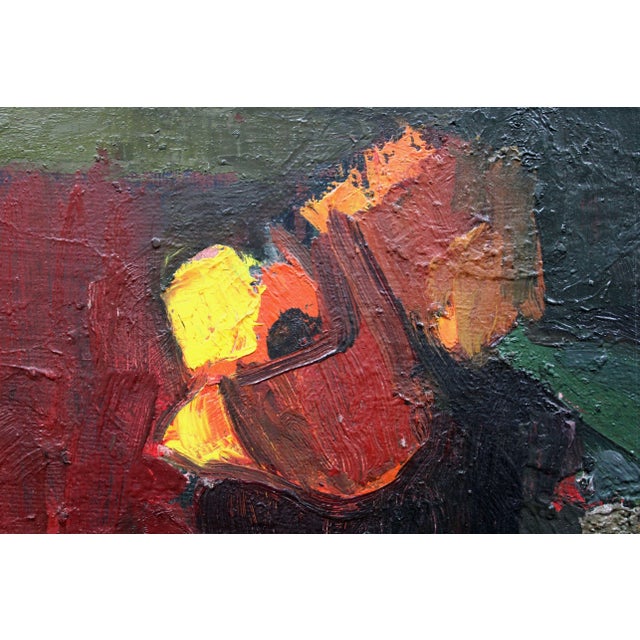 Aleksandr Rodin, Flowers, Oil Painting, 1970s For Sale - Image 7 of 8