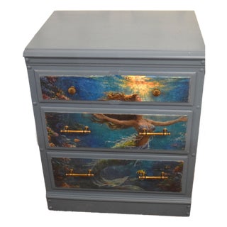 Late 20th Century Mermaid Dresser For Sale
