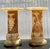 Vintage Italian Carved Alabaster Pedestals - A Pair For Sale - Image 10 of 10