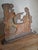 Antique Cast Iron "Rebecca at the Well" Biblical Figural Doorstop – Original Paint, C. 1890 For Sale - Image 9 of 16