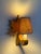 Swedish Hand-Carved Maple Leaf Wall Lamp with Sisal Shade, 1950s For Sale - Image 10 of 13