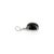 Not Yet Made - Made To Order Classic Black Star Fine Jewelry Pendant With Zircons in 925 Silver For Sale - Image 5 of 12