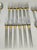 Silver 1990s Pfaltzgraff Golden Crossroads Stainless Steel Flatware - 61 Piece Set For Sale - Image 8 of 18