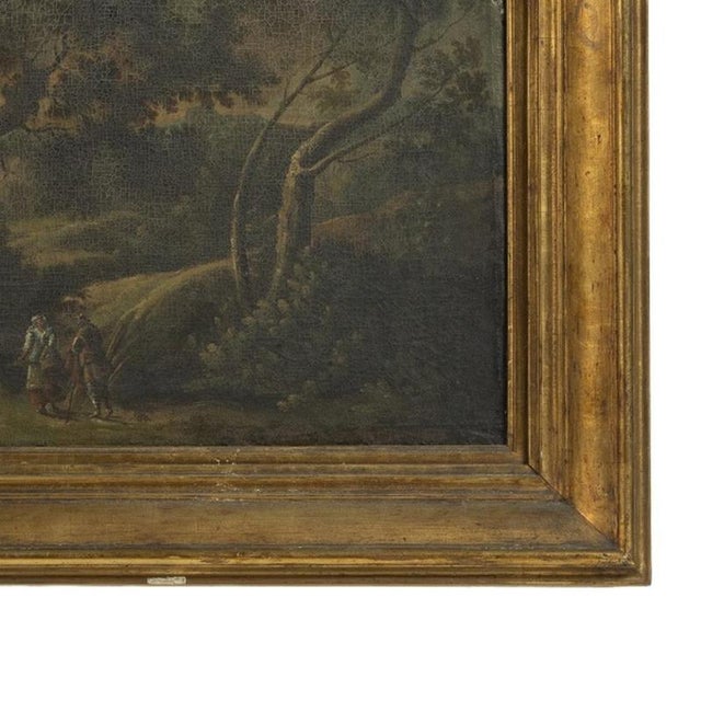 European School Artist, Landscape, Painting on Canvas For Sale - Image 5 of 6