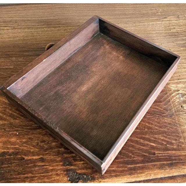 French Oak Dining Table or Desk, 1900s For Sale - Image 12 of 15