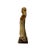 1990s Natural Cypress Wood Root Carved Artistic Happy Buddha Figure For Sale - Image 5 of 7
