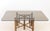 Contemporary McGuire Furniture Modern Smoked Glass and Bamboo Dining Table For Sale - Image 3 of 7