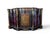 French Boulle-Style Sideboard in Wood with Brass and Glass, 1800s For Sale - Image 14 of 14