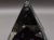 Amethyst Andrew Shea 1993 Signed Amethyst Large Art Glass Pyramid Sculpture 7" For Sale - Image 8 of 10