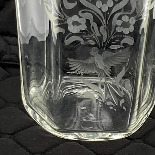 Murano Giovanni Cenedese Glass Vase "Doves of Spring" (Limited Edition, Vintage 1982, Signed) Venini Seguso Barovier For Sale - Image 13 of 18