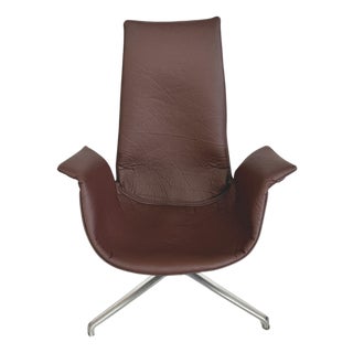 Leather Chair by Fabricius & Kastholm, 1960s For Sale