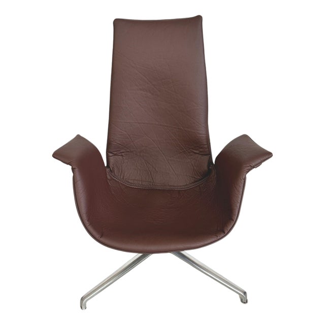 Leather Chair by Fabricius & Kastholm, 1960s For Sale
