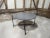 Concrete Top Round Outdoor Table For Sale - Image 3 of 11