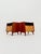 Brown Mid-Century German Nightstands / Bedside Tables with Glass Tops from Wk Möbel, 1960s, Set of 2 For Sale - Image 8 of 11