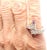 Red 1990s Cartier Menotte Rose Gold Diamond Rhodolite Band Ring, Size 5.75 For Sale - Image 8 of 10