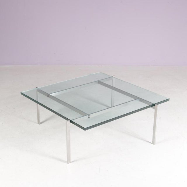 Silver Model PK61 Coffee Table by Poul Kjærholm, 1970s For Sale - Image 8 of 9