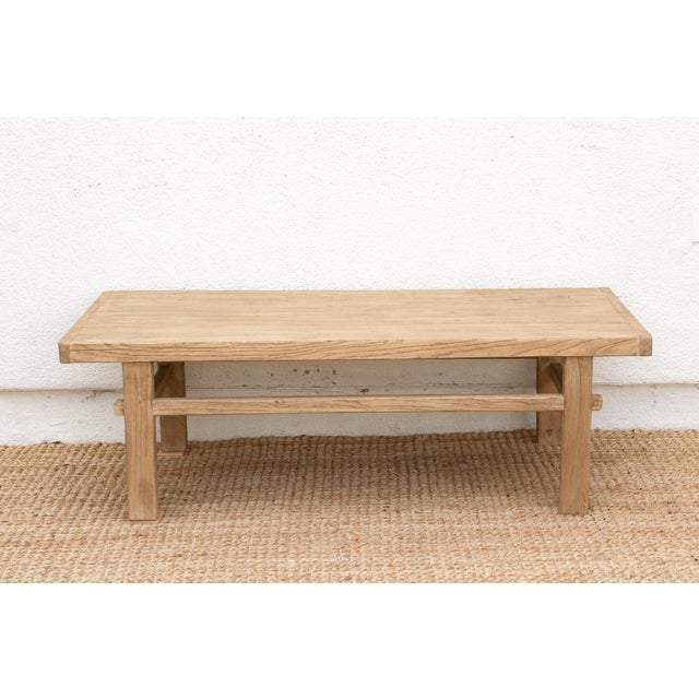 Rustic Rustic Elegant Reclaimed Wood Coffee Table For Sale - Image 3 of 8
